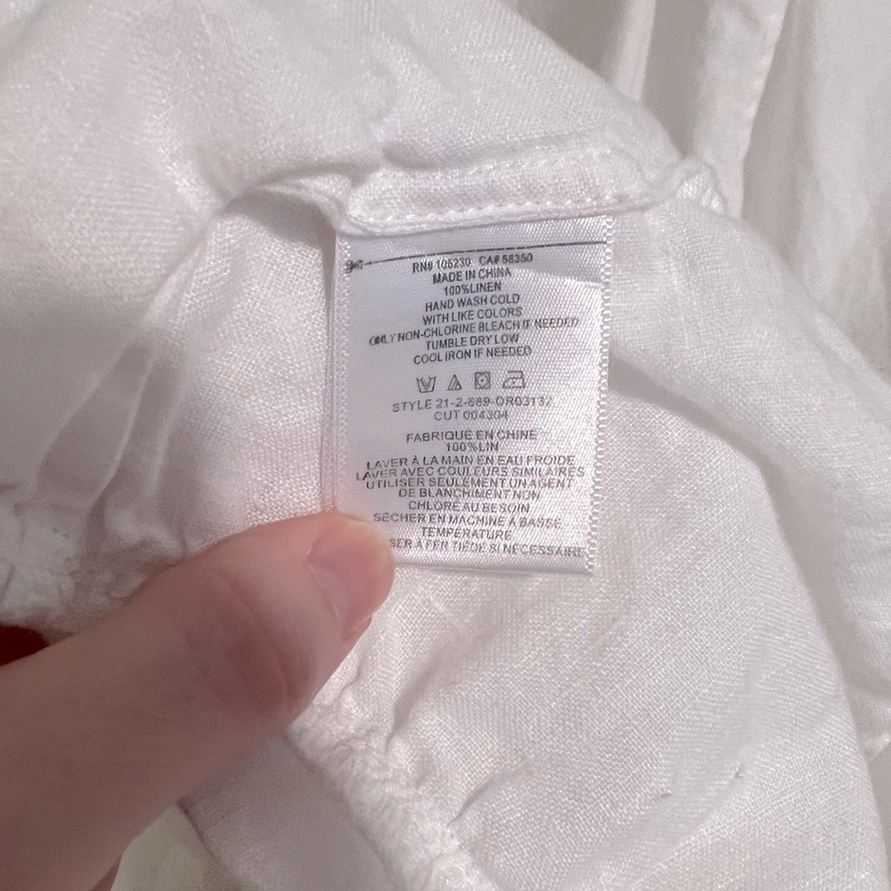 Joie White Sleeveless Dress - Picture 5 of 5